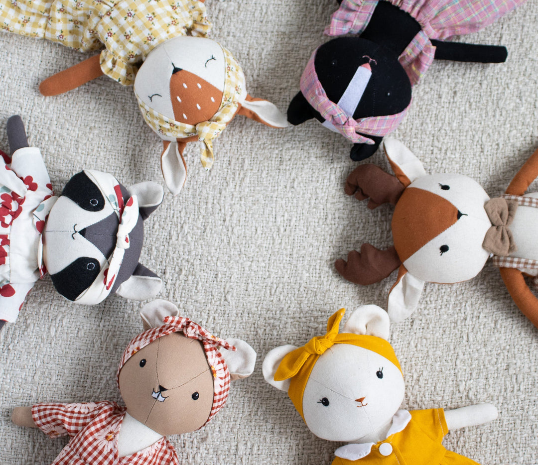 heirloom handmade dolls with canadian theme