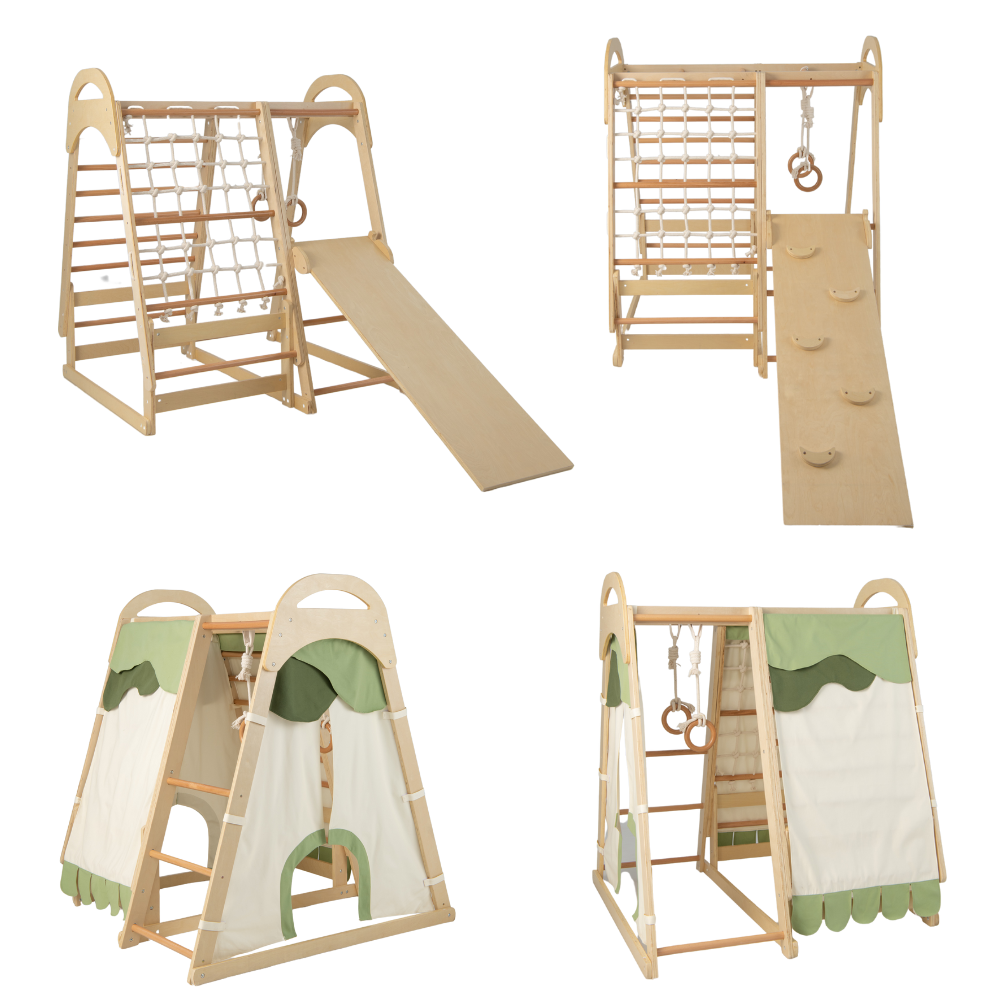 6 in 1 Kids Jungle Gym Playset