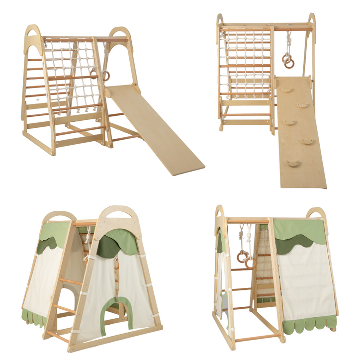 6 in 1 Kids Jungle Gym Playset
