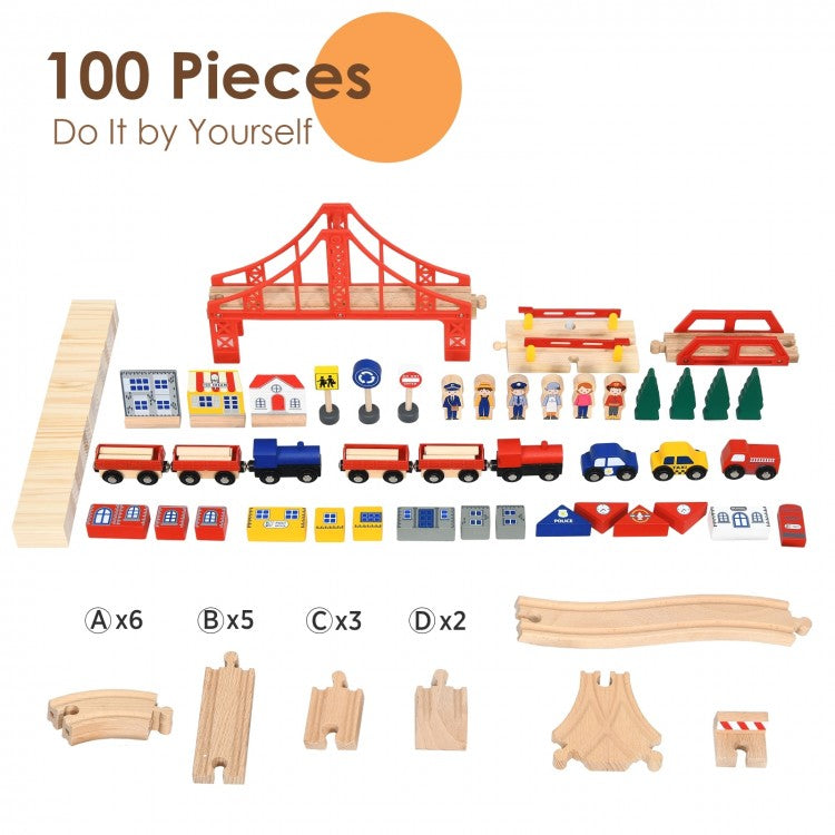 Wooden Table With Train Playset 1 - Manual