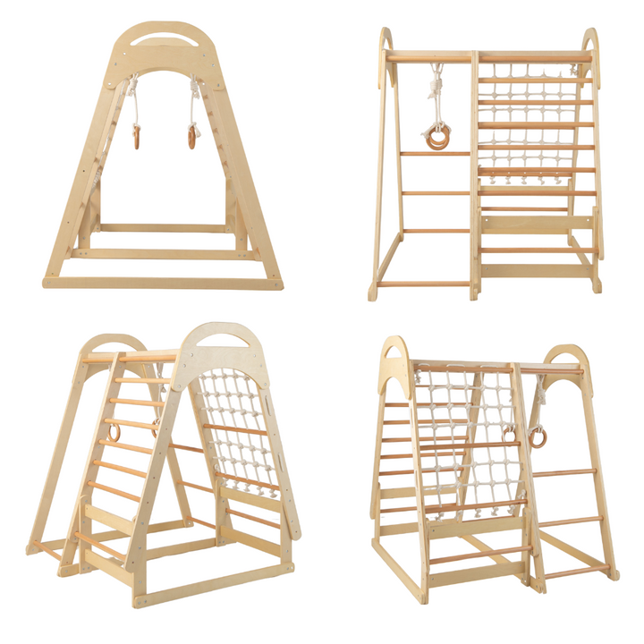 6 in 1 Kids Jungle Gym Playset