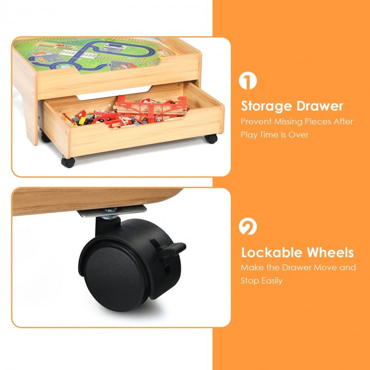 Wooden Table With Train Playset 1 - Manual