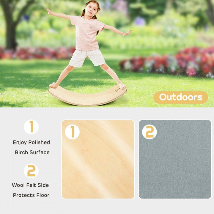 Balance Board (With Felt)