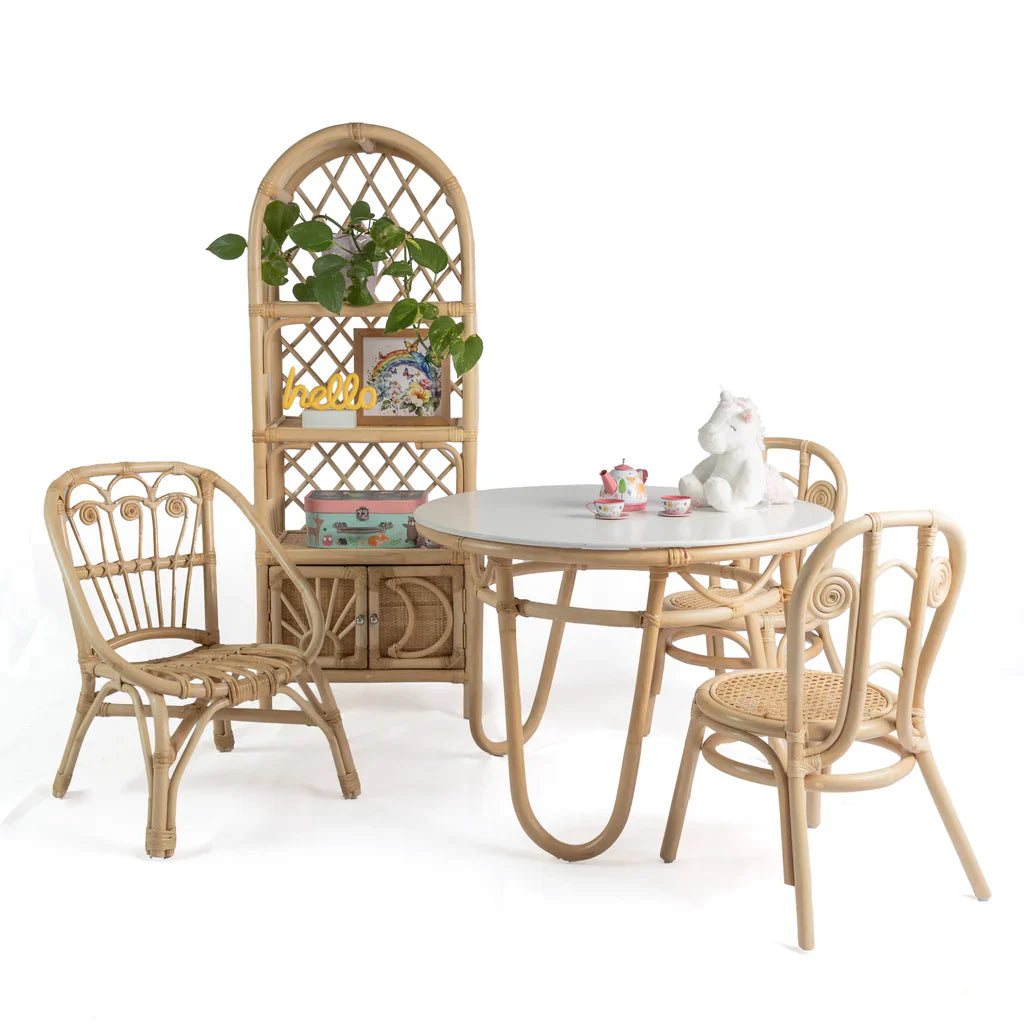 Rattan Kids Table