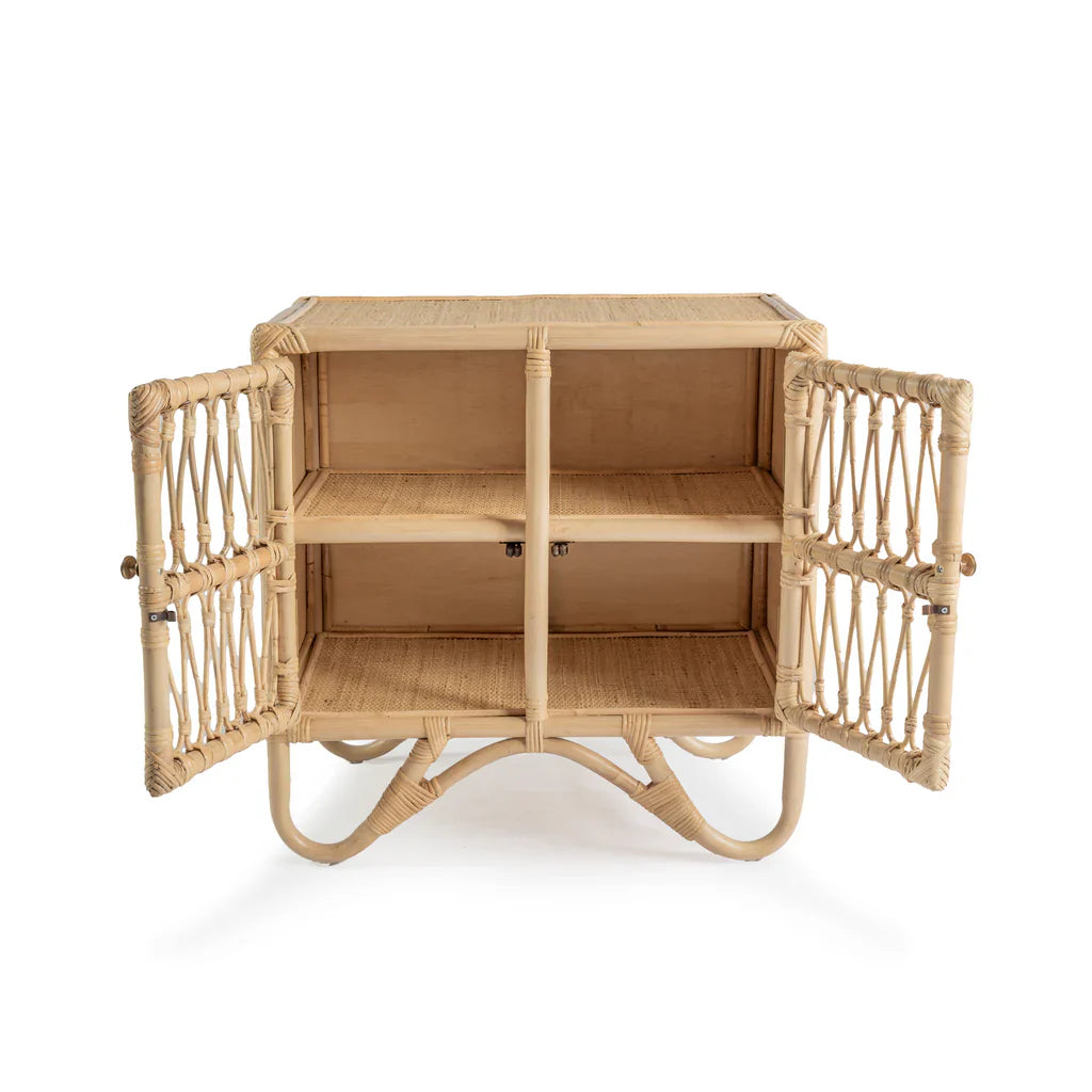 Rattan Kids Cabinet