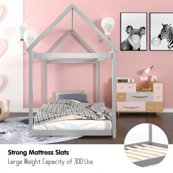 Toddler House Floor Bed - TWIN SIZE